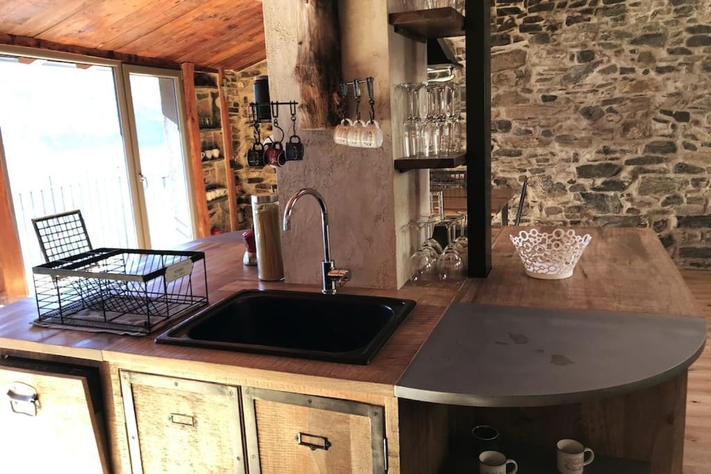 Romantic Home Stone With Amazing View Lake Of Como And Oleandra Laglio Exterior foto